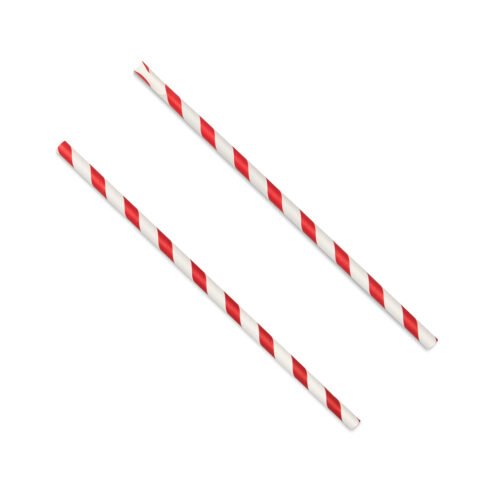Straight Bubble Tea Straw Paper (229x12mm/9