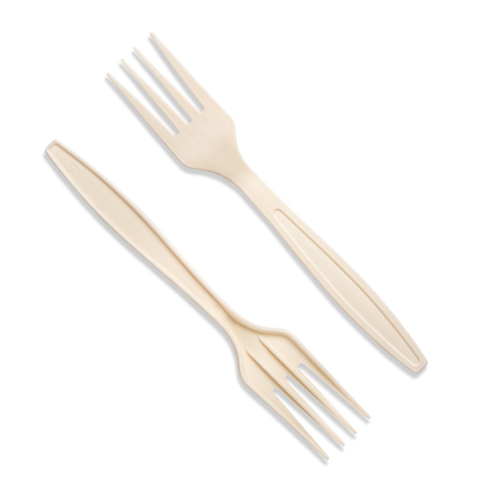 Natural Cornstarch (180mm/7″) Fork