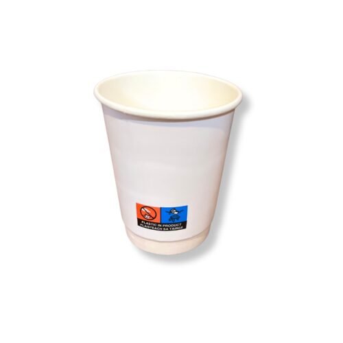 Single Wall Hot Drink Cup (284ml/10oz) White