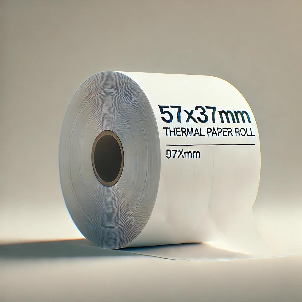 57×37mm BPA-Free Thermal Till Roll – High-Quality Receipt Paper(Box of 50)
