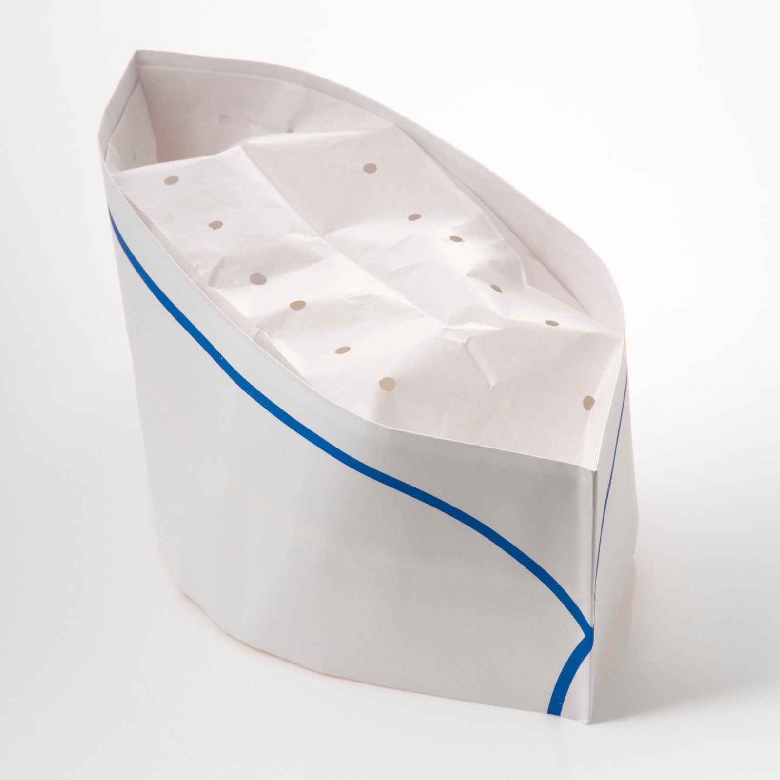 Paper Forage Hat Adjustable Size Blue