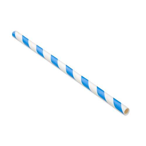 Straight Jumbo Straw Paper (200x6mm/8