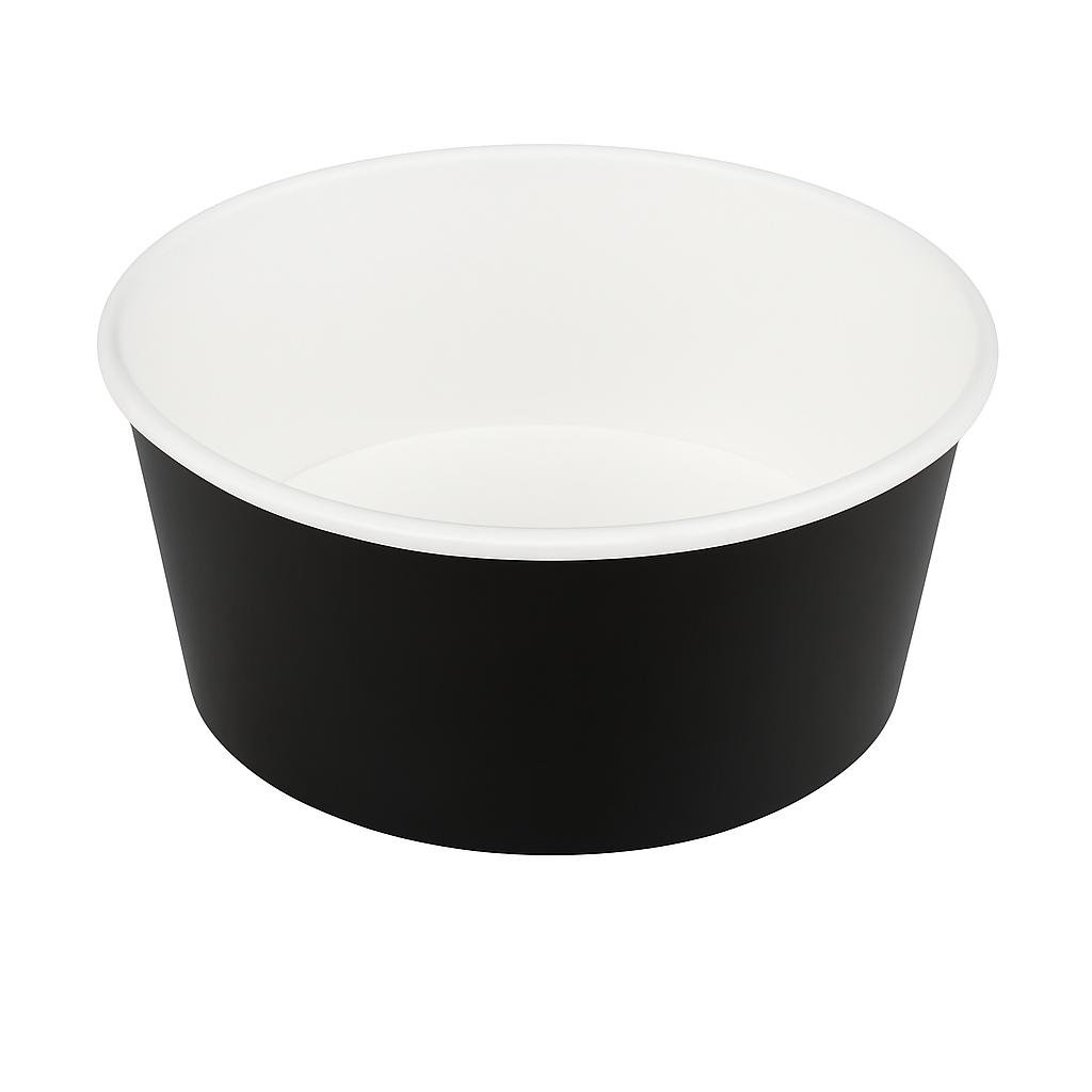 Salad Bowl (1300ml/46oz/185mm Diameter) Black