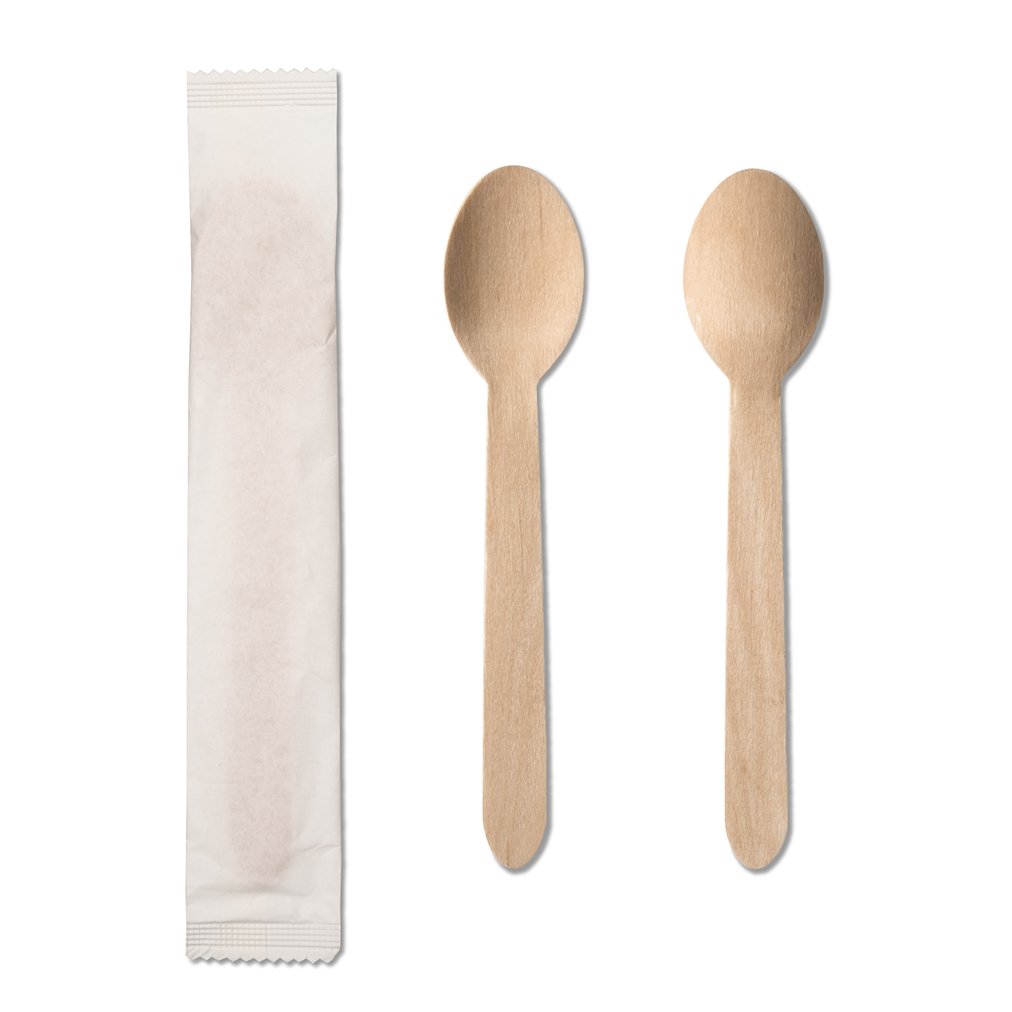 Birchwood (160mm/6.3″) Dessert Spoon (Wrapped)
