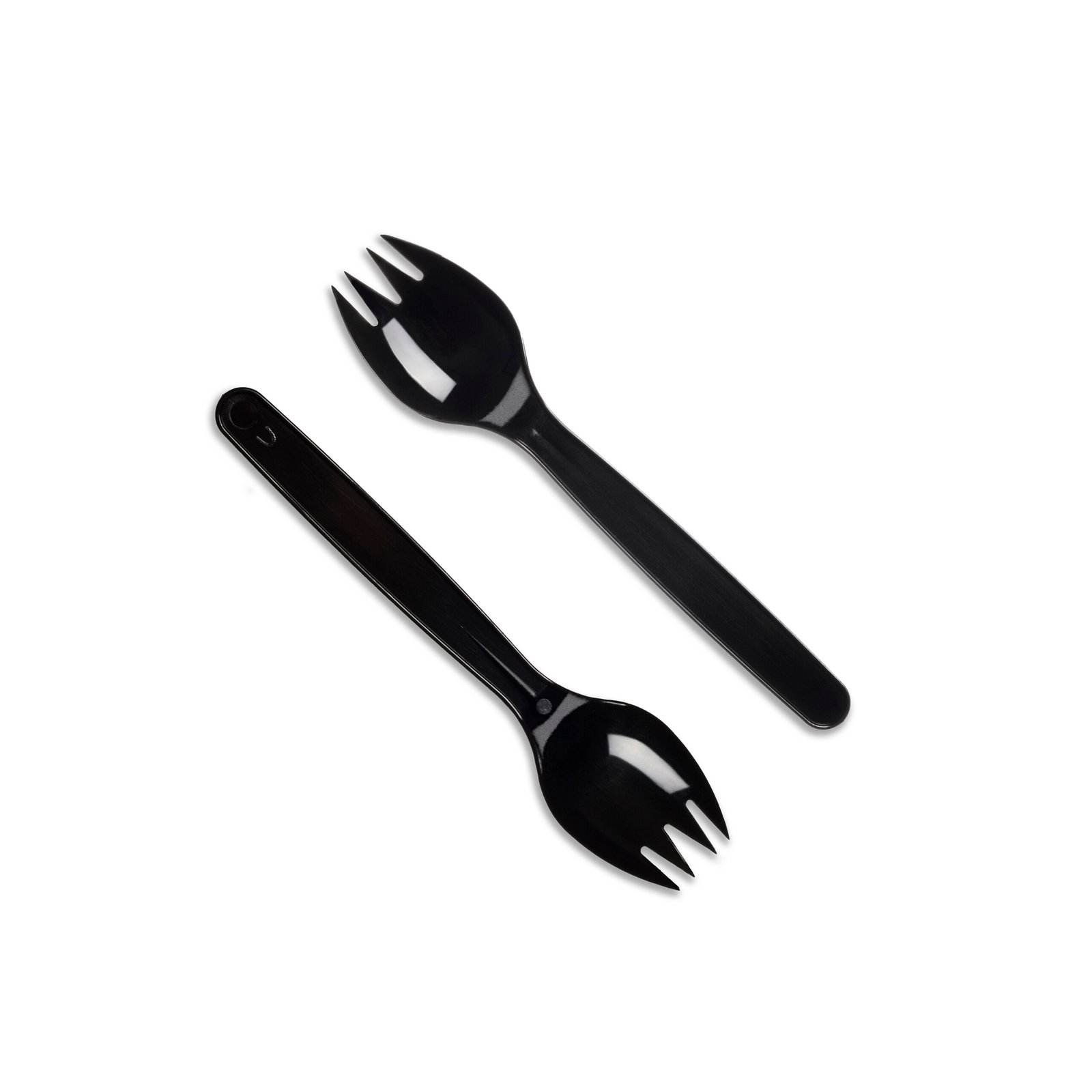 Black Medium Duty PS (130mm/5.1″) Salad Fork (Spork)