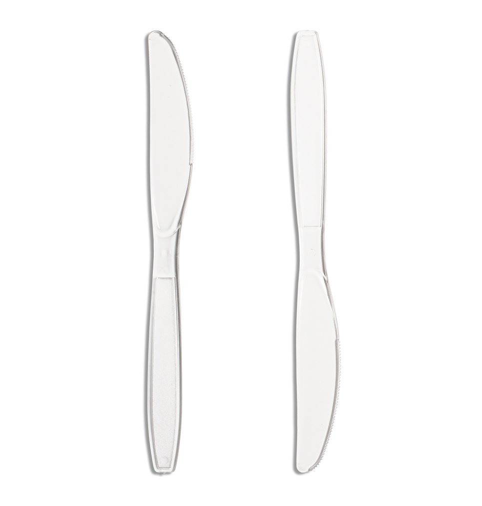Clear Premium Reusable PS (195mm/7.7″) Knife