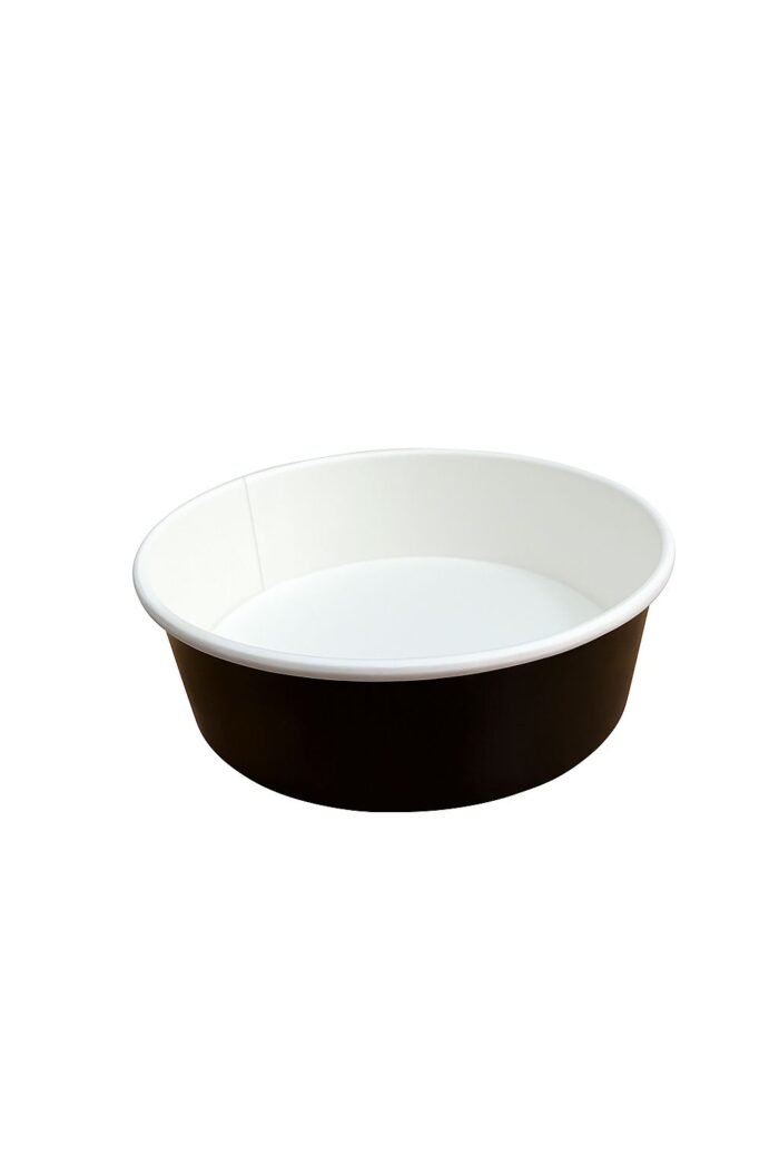 Salad Bowl (500ml/18oz/150mm Diameter) Black