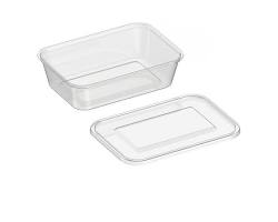 500 HD Plastic Take Away Food Container Box | Durable Packaging