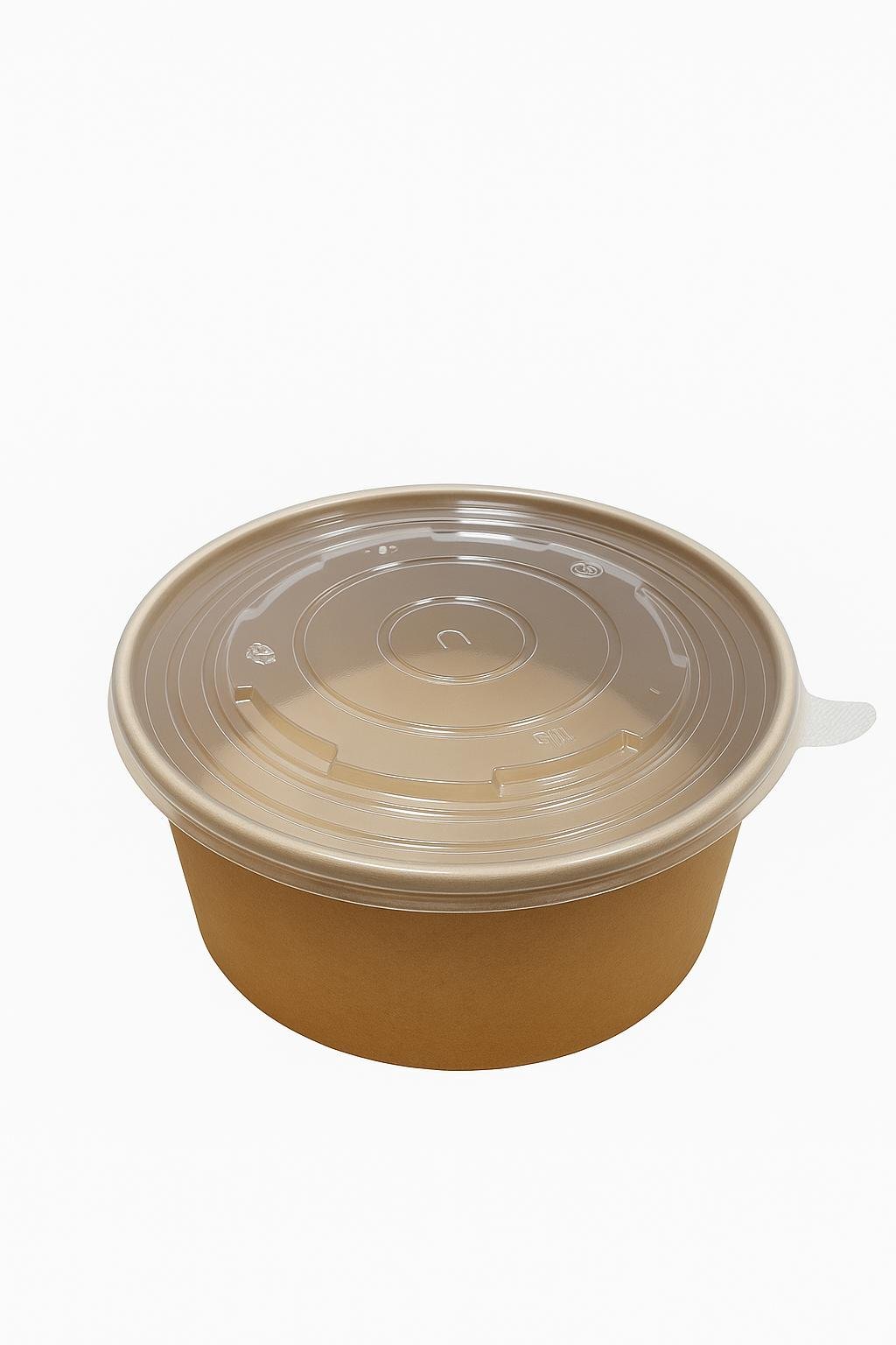 Salad Bowl with PP Lid (1000ml/35oz/150mm Diameter)