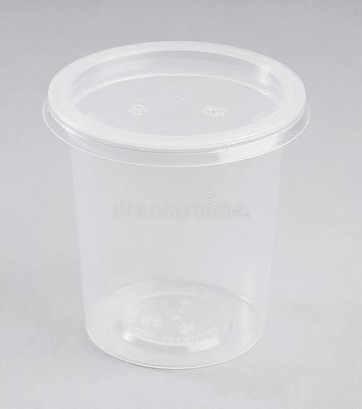 Round Plastic Container - 1100CC - HD