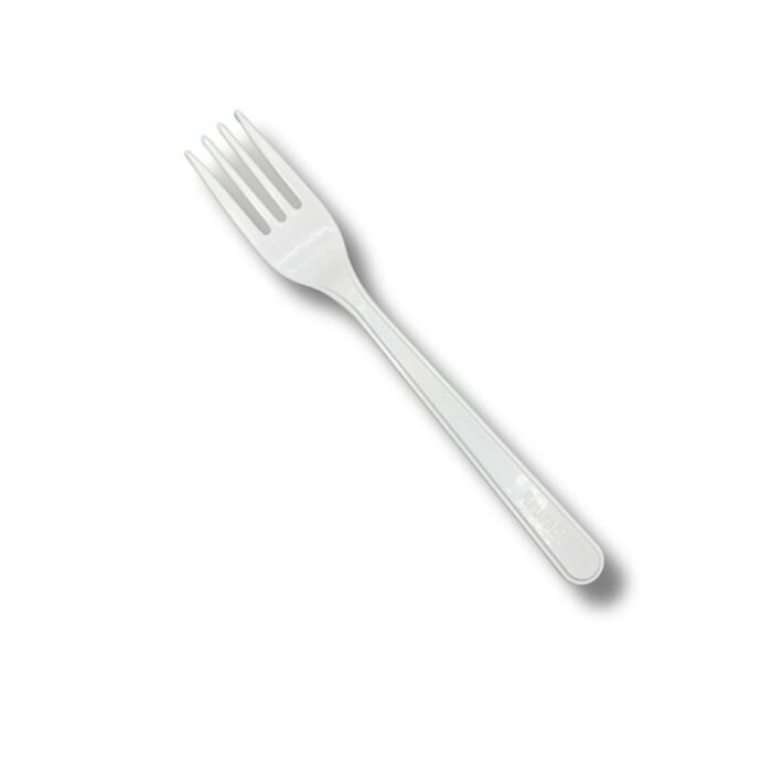 White Luxury Reusable PS (180mm/7.0″) Fork