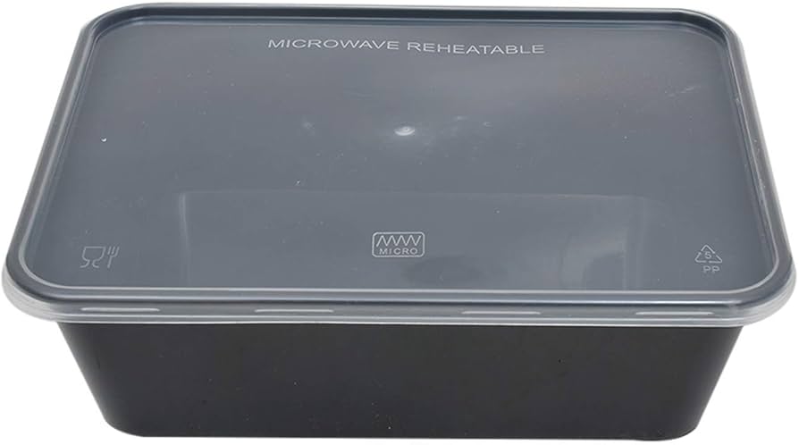 Heavy Duty Microwave Food Containers & Lids
