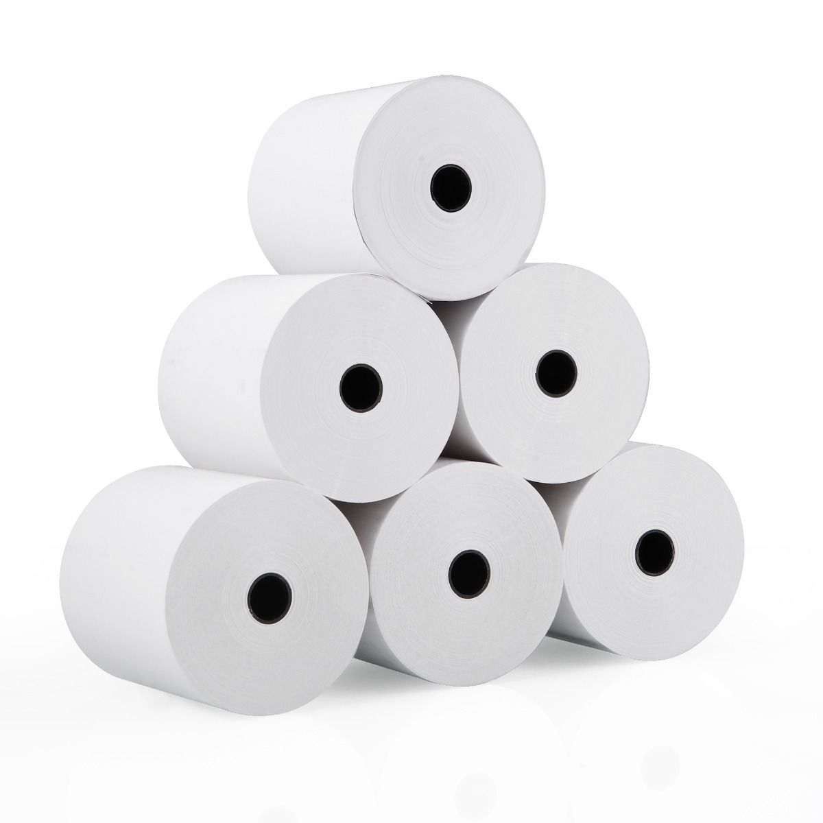 80mm x 80mm Thermal Till Receipt Paper Rolls EPOS (Box of 50)