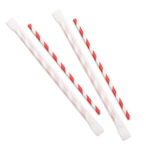Straight Straw Paper (200x6mm/8